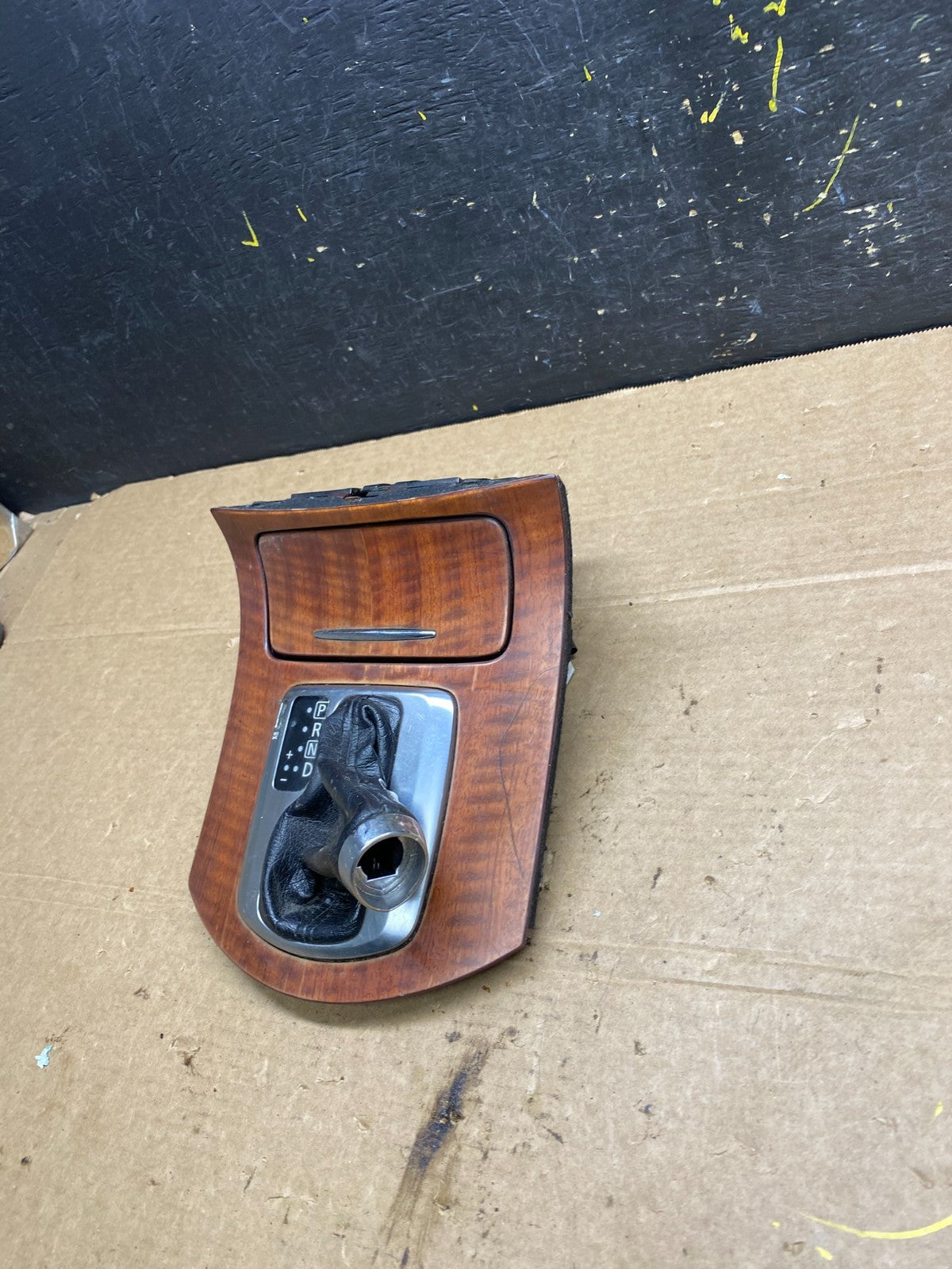 2007 to 2009  Infiniti G35 G37 Center Console Shifter Floor Bezel Panel W6616 DG1
