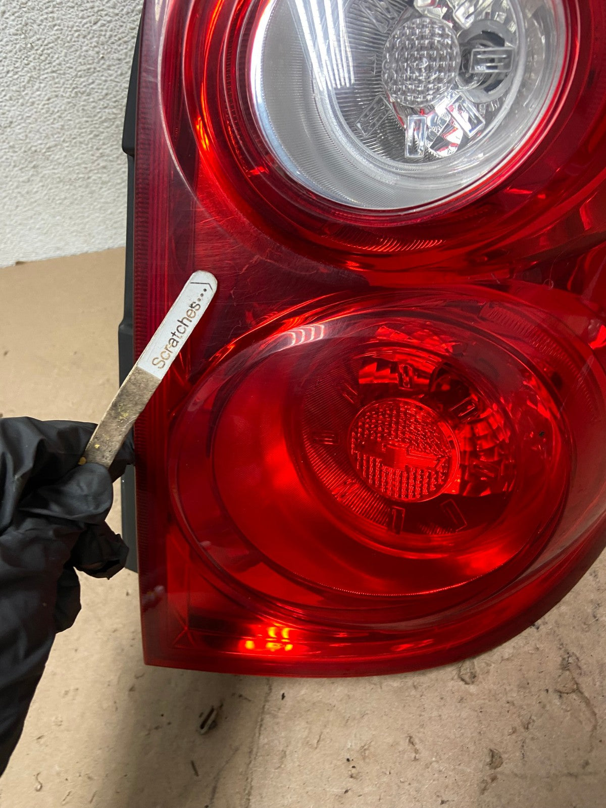 2010 to 2015 Chevrolet Equinox Right Passenger Rh Side Tail Light AG5395 LK3