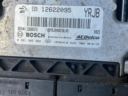 2008 2009 Cadillac CTS Engine Computer ECU Control Module ECM AC6845 DG2