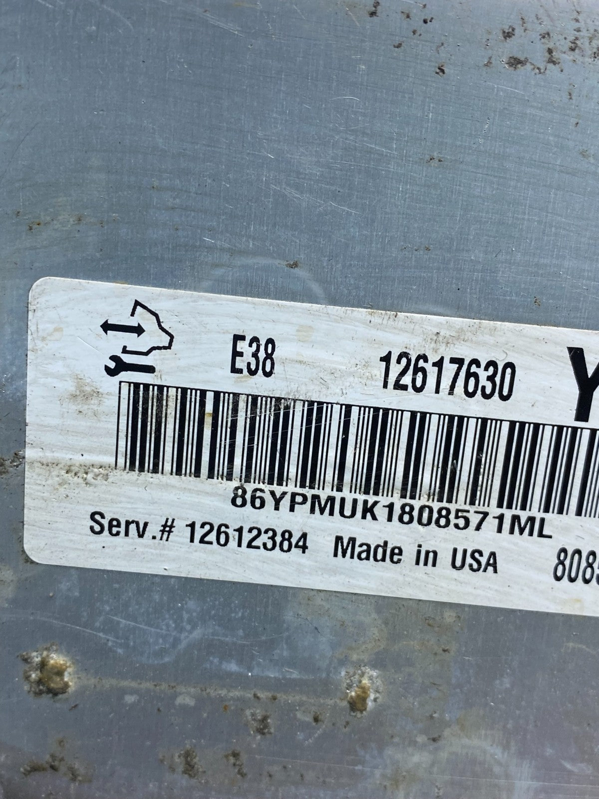 2008 2009 Chevrolet Silverado Engine Control Module ECM ECU AH9897 DW2