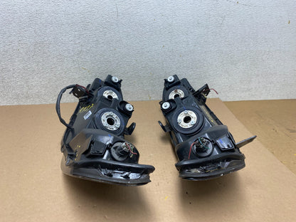1998 to 2002 Honda Accord Black Left+Right Set Side Headlights R1157 DW9