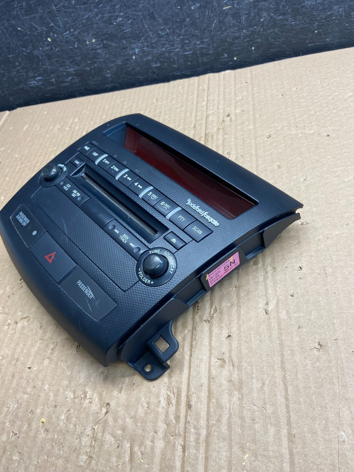 2007 to 2010 Mitsubishi Outlander Am Fm Cd Player Radio Receiver AF6363 DG3