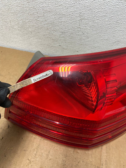 2008 to 2015 Nissan Rogue Right Passenger Rh Side Tail Light AD1218 LK3