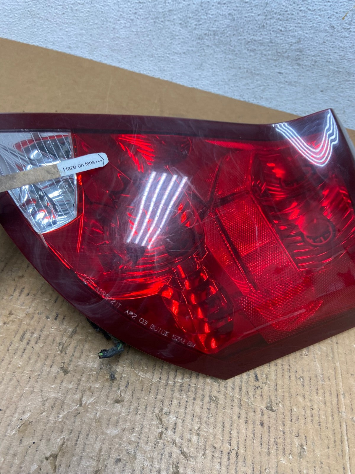 2003-2007 Saturn Ion Passenger Right RH Side Tail Light Tail Light AE1201 LK4