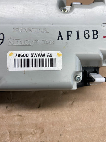 2007 to 2011 Honda CRV Manual A/C Climate Control Module D07J7 AG8558 DG5
