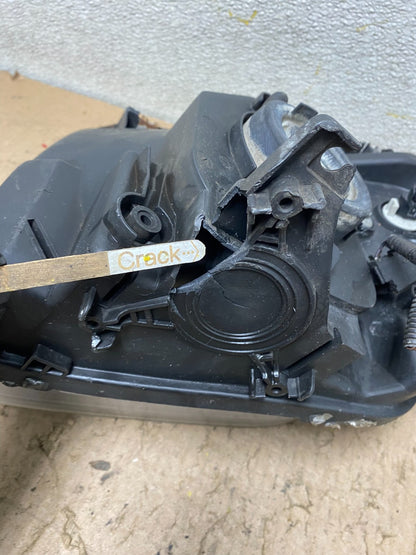 2003 to 2006 Honda Element Left+Right Side Black Headlights W2791 DW5