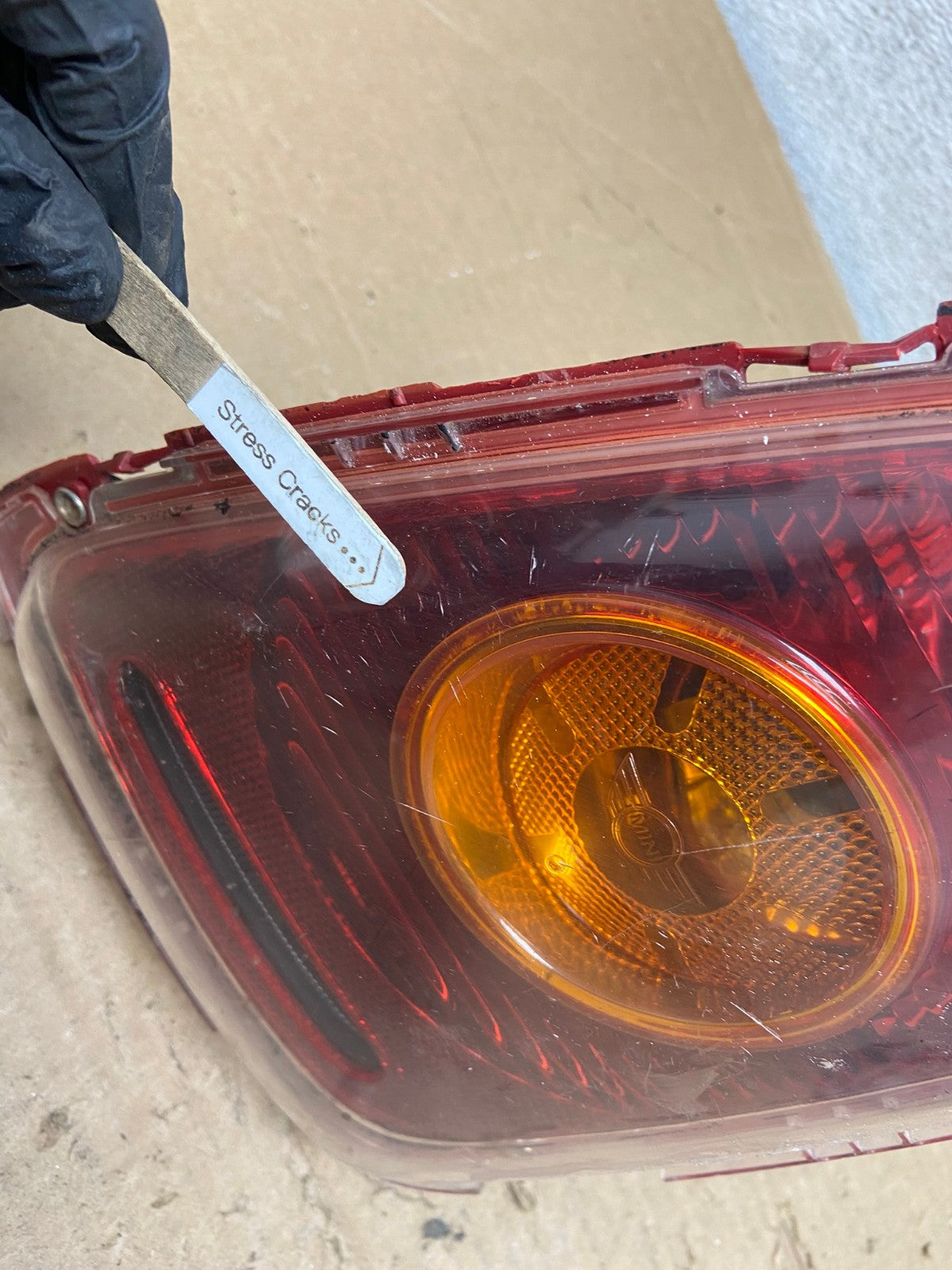 2007 2008 2009 2010 Mini Cooper Right Passenger Rh tail light AH9047 LK3