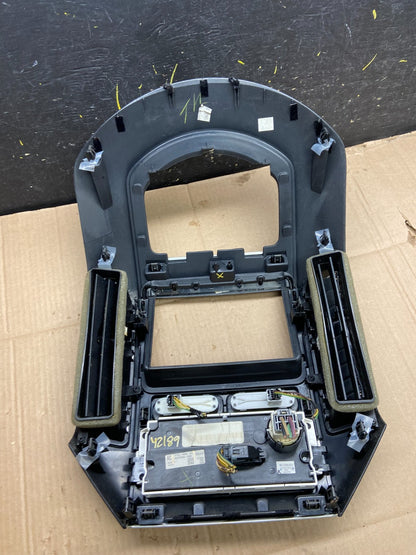 2007 - 2010 Ford Edge Heater Climate Control Radio Control Dash Bezel y2189 DG3