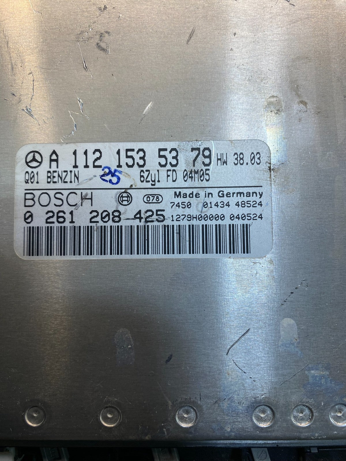 2003 to 2005 Mercedes ML350 SLK350 Engine Computer Module ECM ECU OEM y1559 DG3