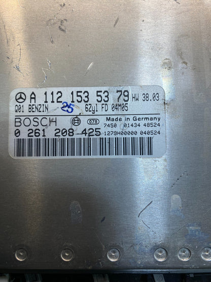 2003 to 2005 Mercedes ML350 SLK350 Engine Computer Module ECM ECU OEM y1559 DG3