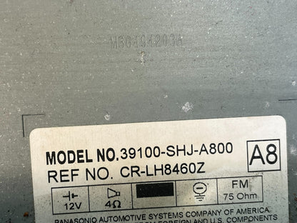 2005 to 2010 Honda Odyssey Am Fm Cd Player Radio Receiver AF9411 DW8
