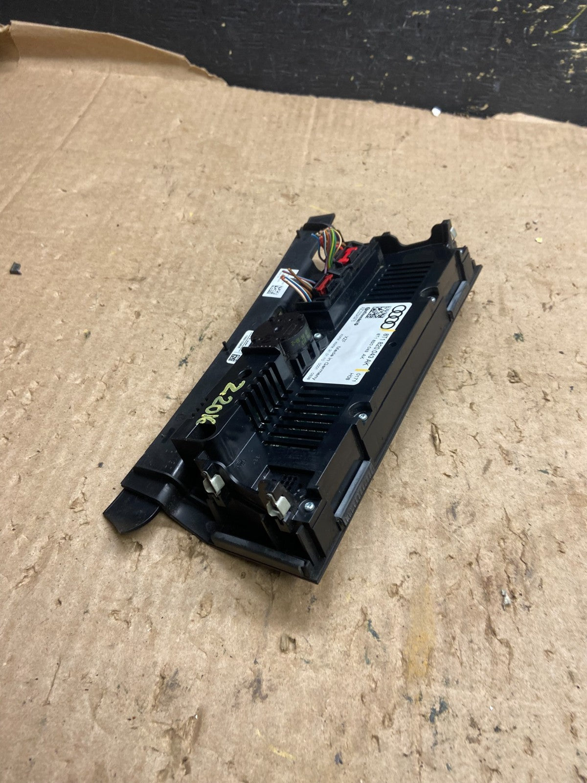 2009 - 2012 Audi A4 A5 Front Heater AC Climate Control Panel Oem Z2016 DG4