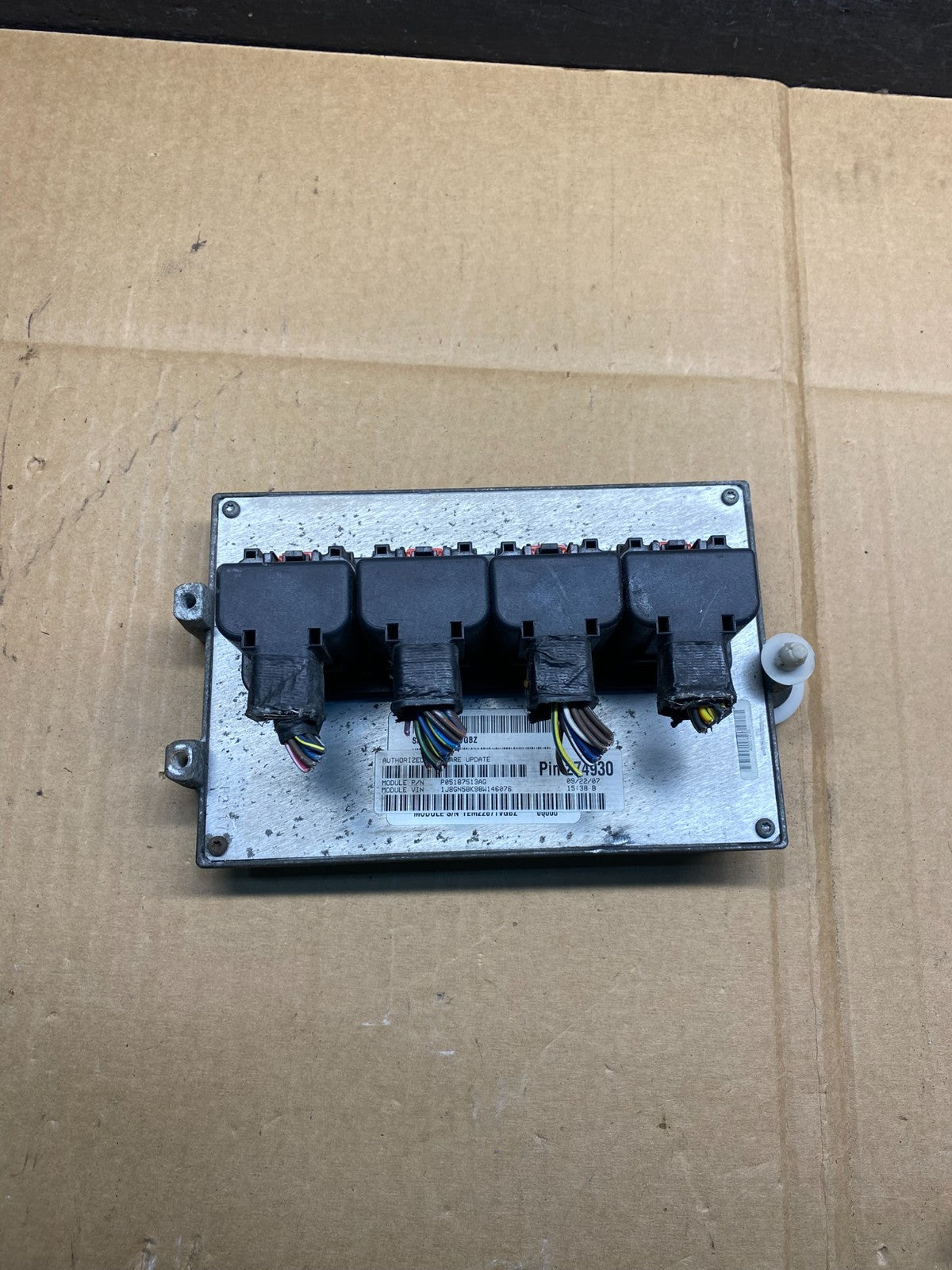 2008 Jeep Liberty Dodge Nitro 3.7L Engine Control Unit ECU ECM AI9867 DW0
