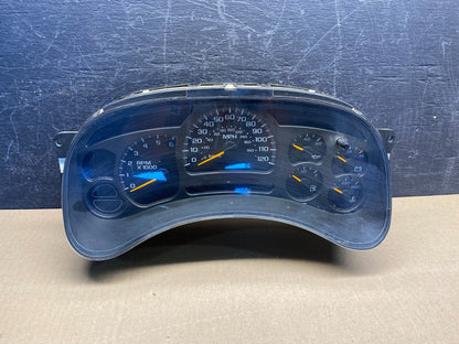 2003 to 2006 Chevrolet Silverado Speedometer Instrument Cluster AG7453 DG0
