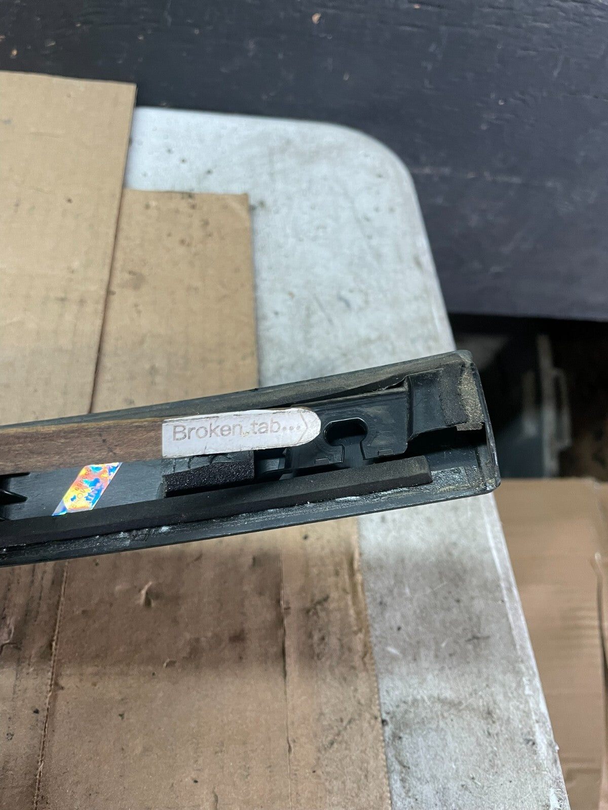 2016 to 2019 Ford Explorer Interceptor Rear Tailgate Molding With Camera M61419