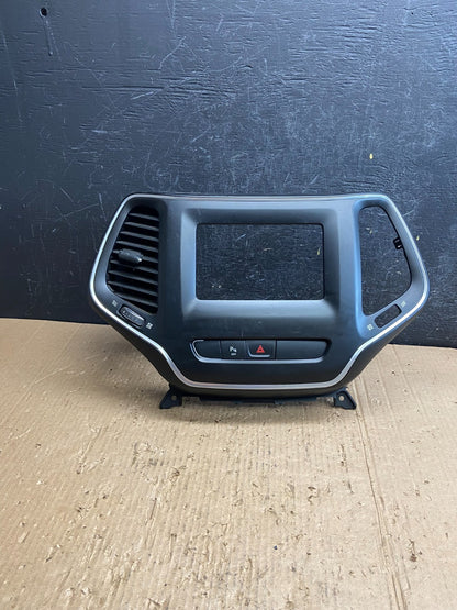 2014 to 2020 Jeep Cherokee Center Radio Climate Control Vent Bezel AF1492 DG0