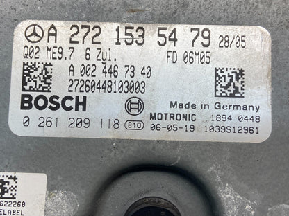 2006 to 2009 Mercedes E350 C350 Engine Computer Module ECM ECU AG1474 DW2