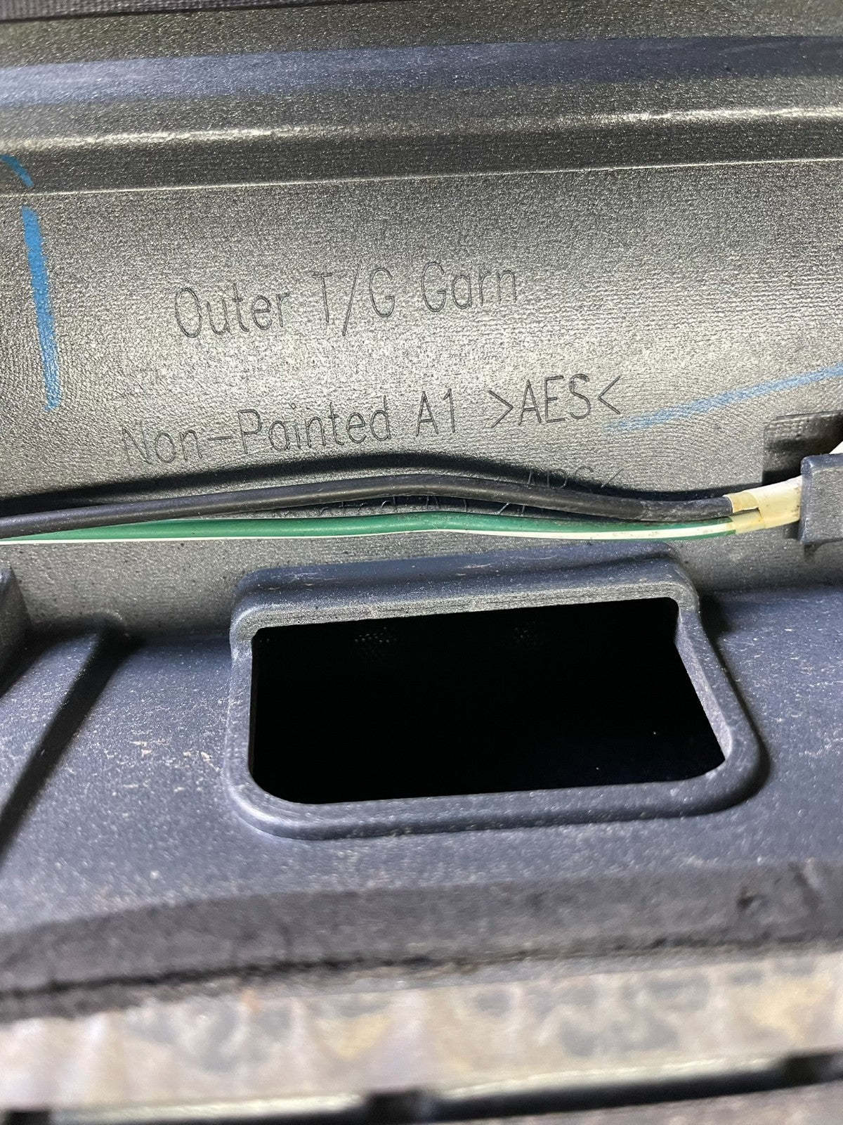 2008 2009 2010 Honda Odyssey Rear Trunk Spoiler Gate Oem AA2208 DG14