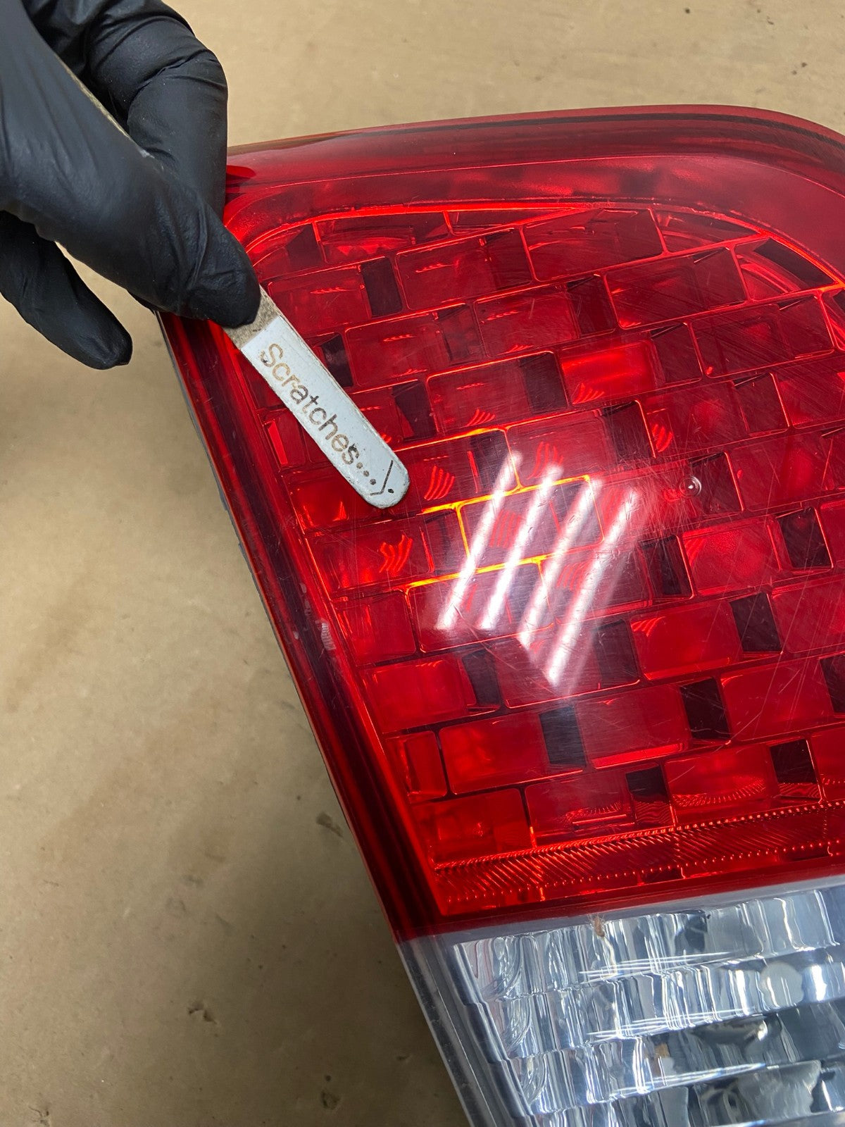 2011 2012 2013 Kia Sorento Left Driver Lh Inner Tail Light AG9216 LK3