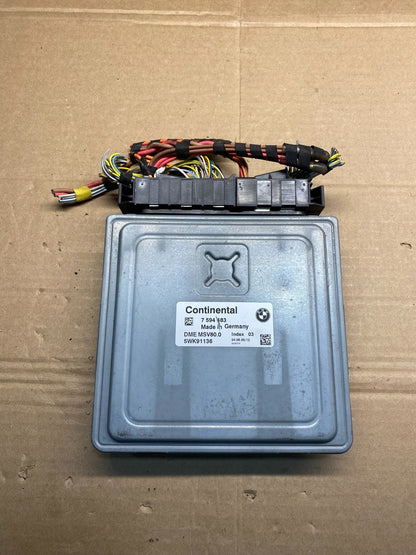 2007 to 2014 BMW X5 ECM ECU Engine Control Computer Module 7594483 AE9885 DW0