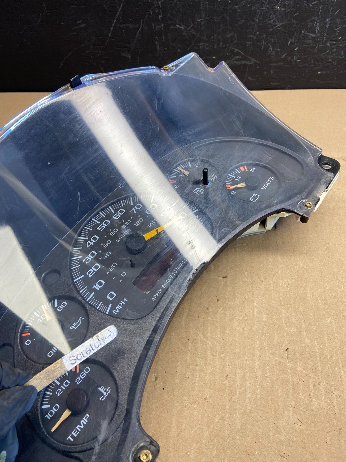 1996 to 2000 Chevrolet Express Speedometer Cluster Gauge OEM AB9211 DG2