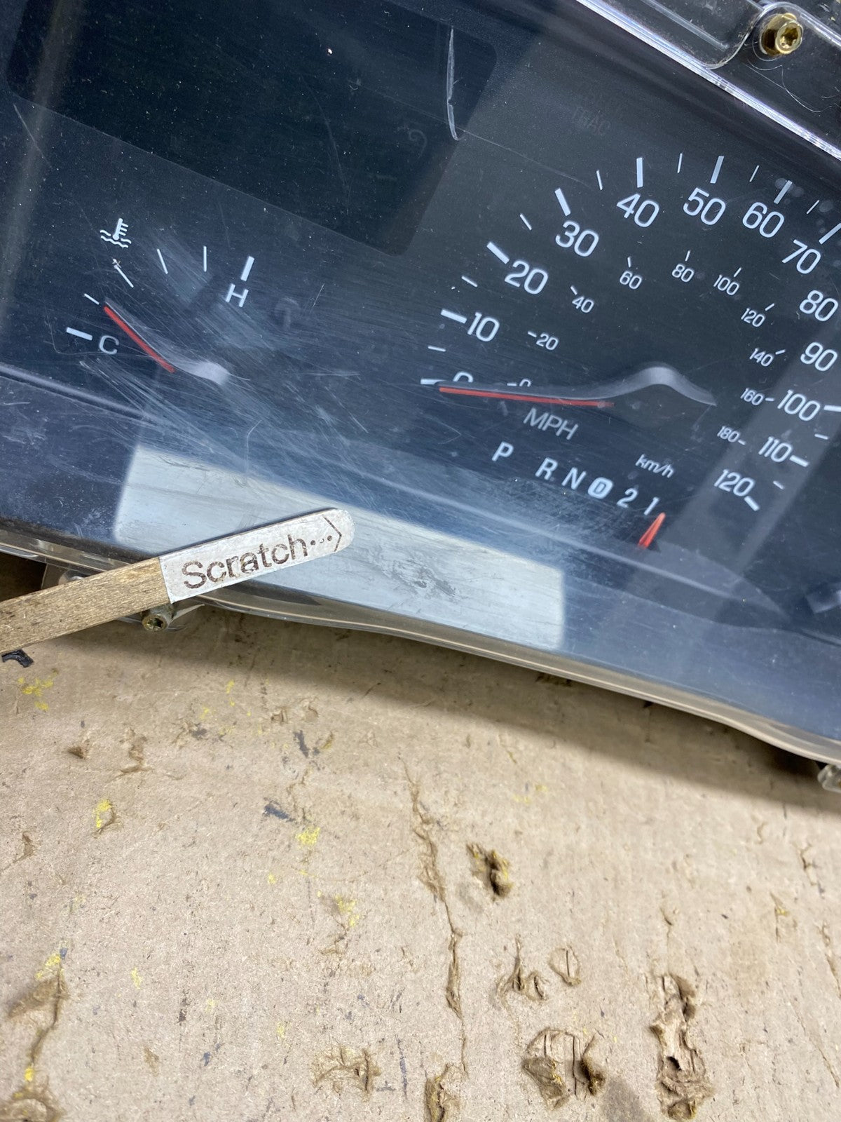 1998 to 2002 Lincoln Town Car Speedometer Gauge Cluster u5587 DG1