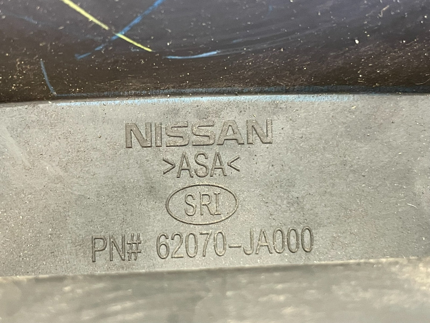 Sedan 2007 2008 2009 Nissan Altima Front Upper Grill Grille AF8702 DG4