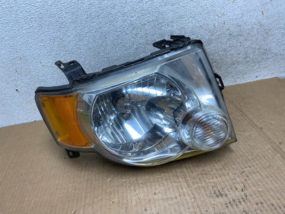 2008 to 2012 Ford Escape Headlight Right Passenger RH Side Halogen AI6582 DW0