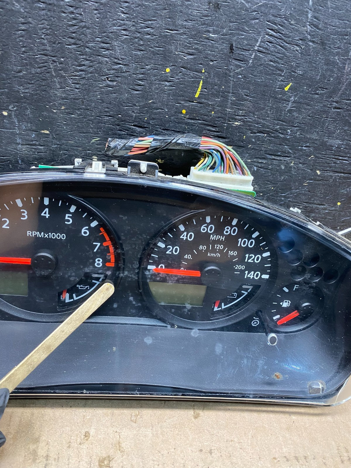 2005 Nissan Xterra Frontier Speedometer Cluster Gauge OEM Q9315 DG1