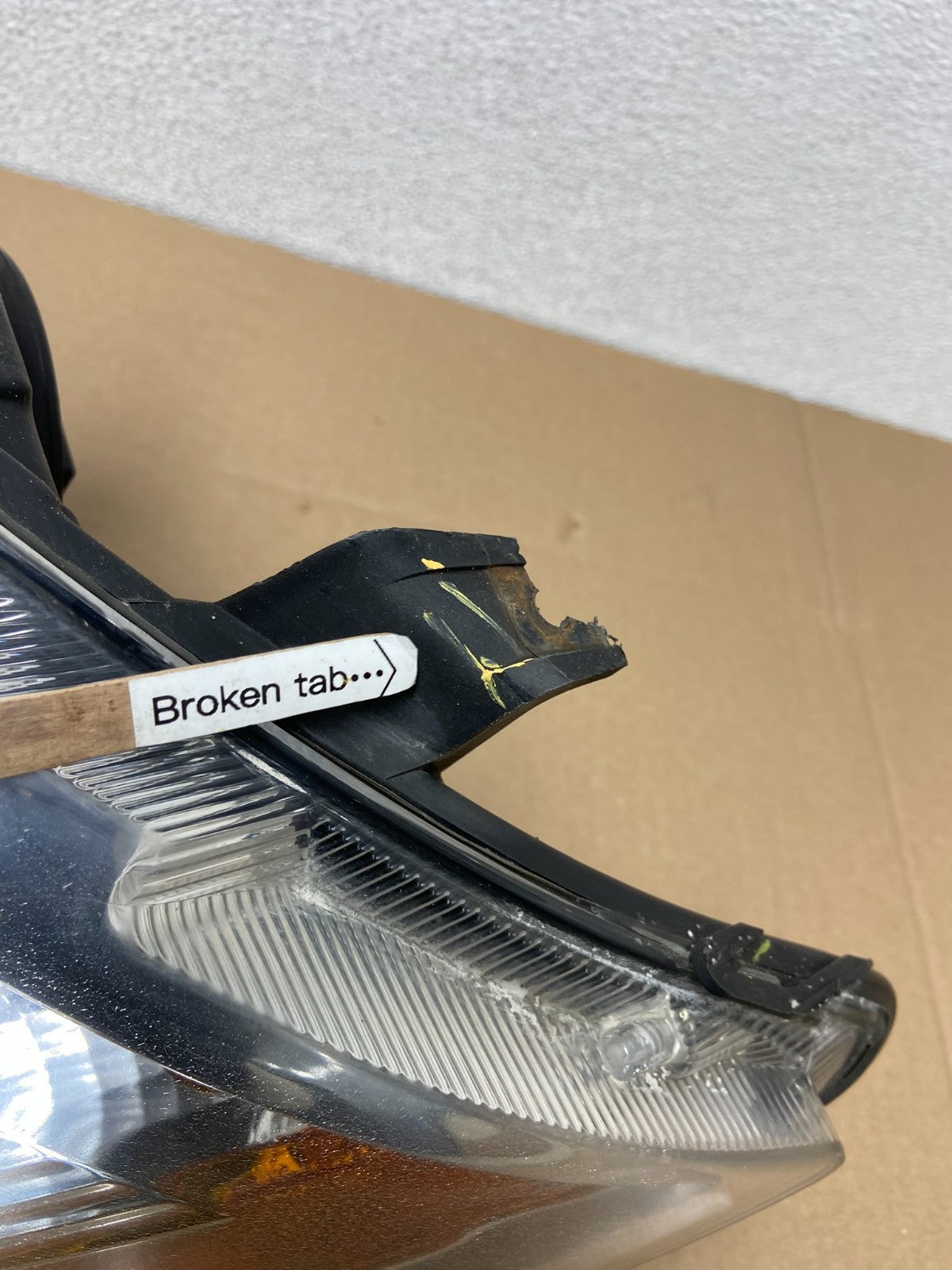 2007 2008 2009 2010 Ford Edge Headlight Left Driver Halogen Oem AB6117 DW5