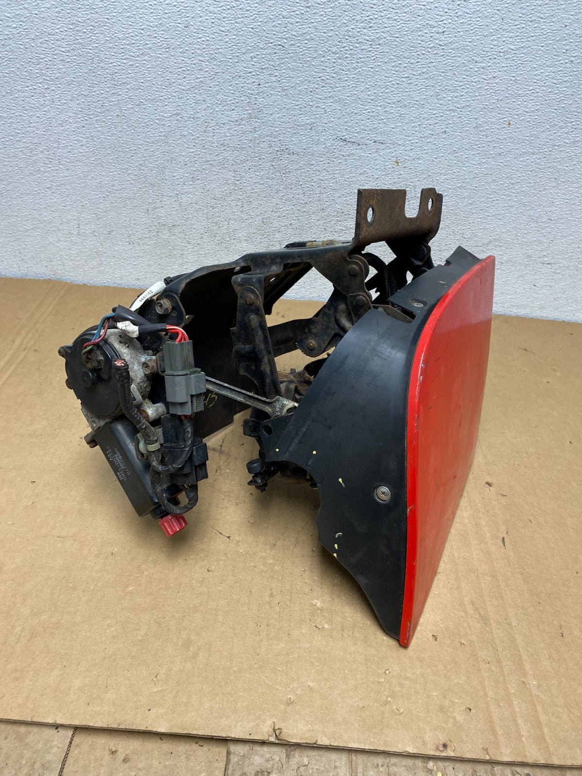 1991 to 1993 Mitsubishi 3000GT Left Driver Headlight W Motor AD2745 DG8