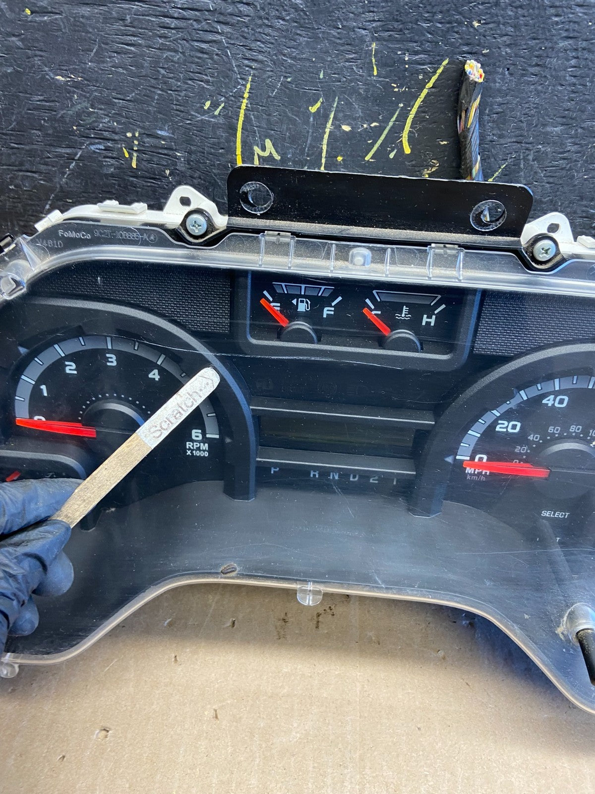 2011 Ford E150 VAN Gauge Speedometer Cluster bc2t-10849-ad ab1938 DG2