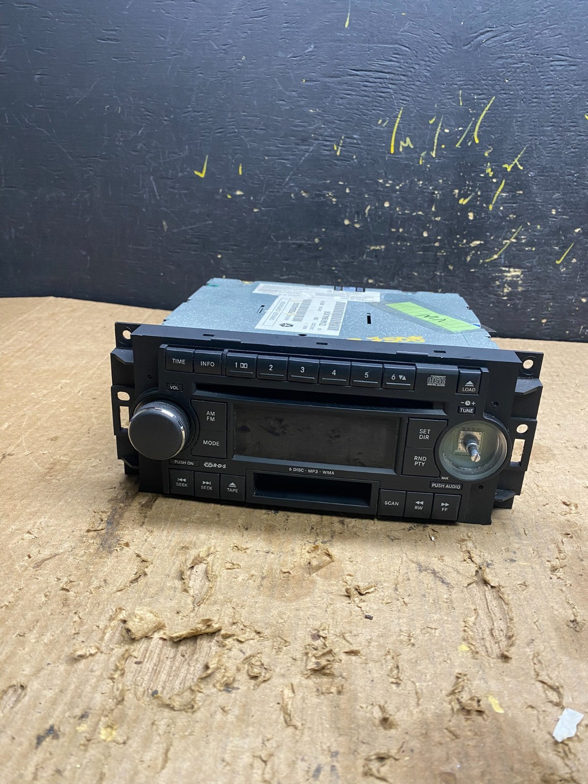 2005 2008 Jeep Dodge Chrysler AM/FM CD Player Satellite Radio Z7508 DG0