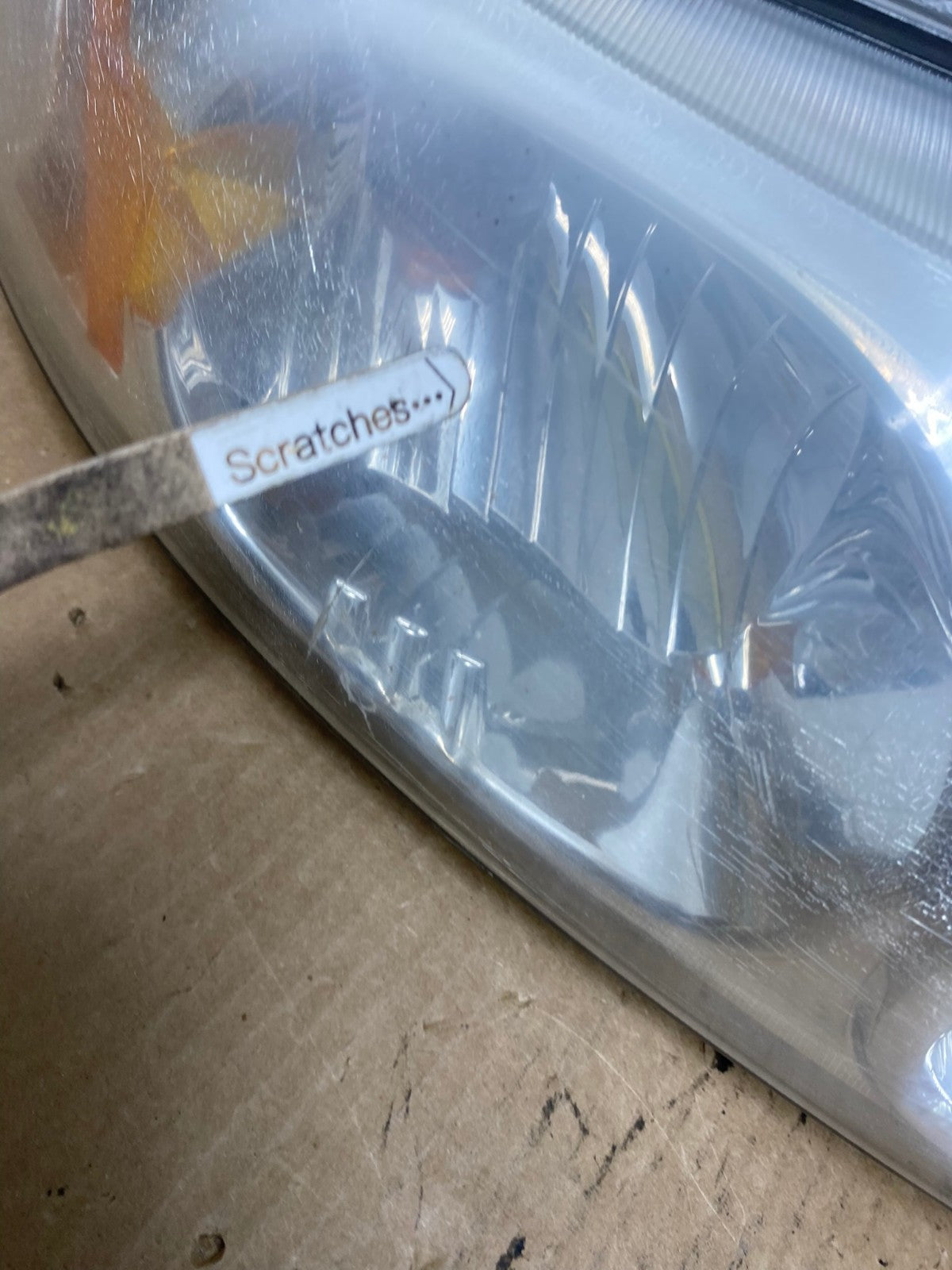2003 to 2007 Saturn Ion Halogen Headlights Left+Right Side AG2158 LK3