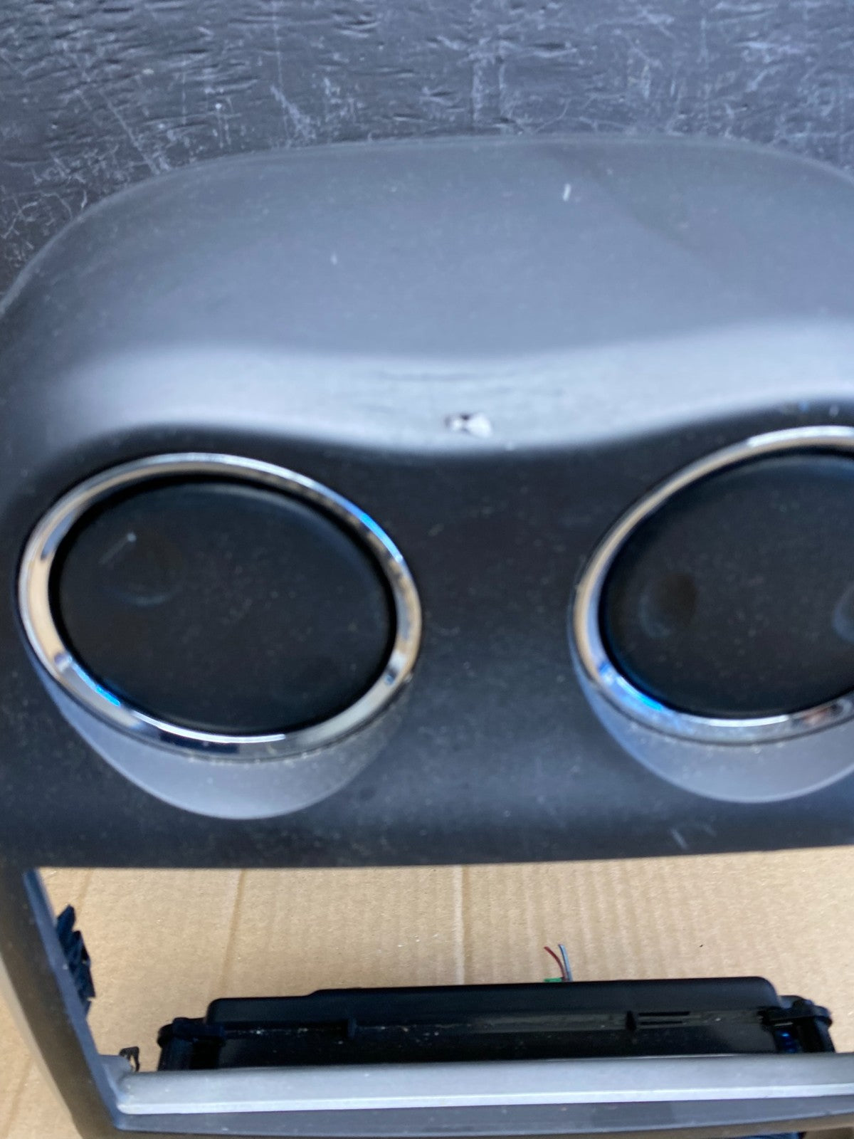 2011 to 2017 Jeep Compass Dash Climate Temperature Control Radio Bezel AC9280 DG1