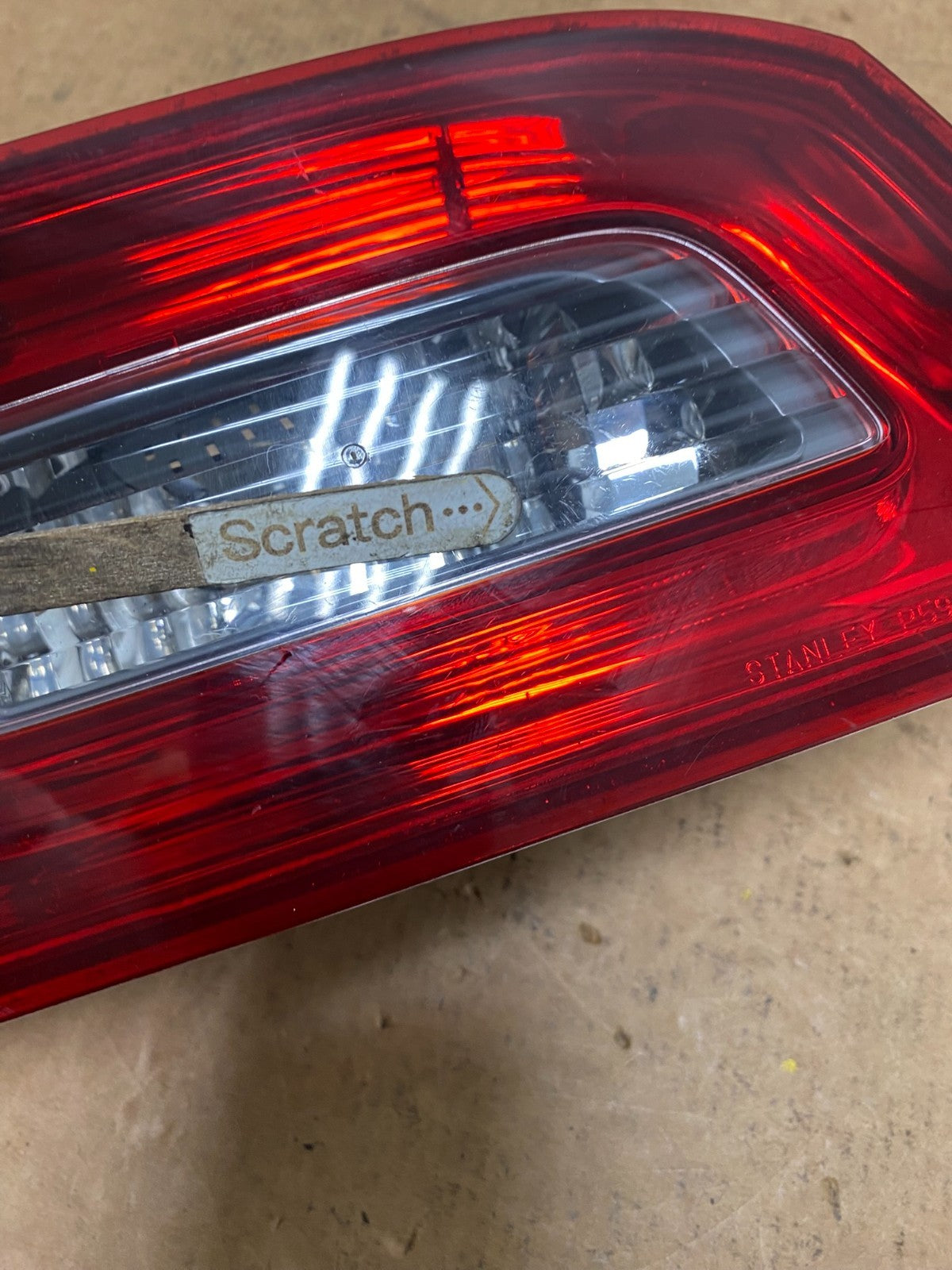 2007 2008 2009 Acura Rdx Left Driver Lh Side Inner Tail Light Oem S6817 PS3
