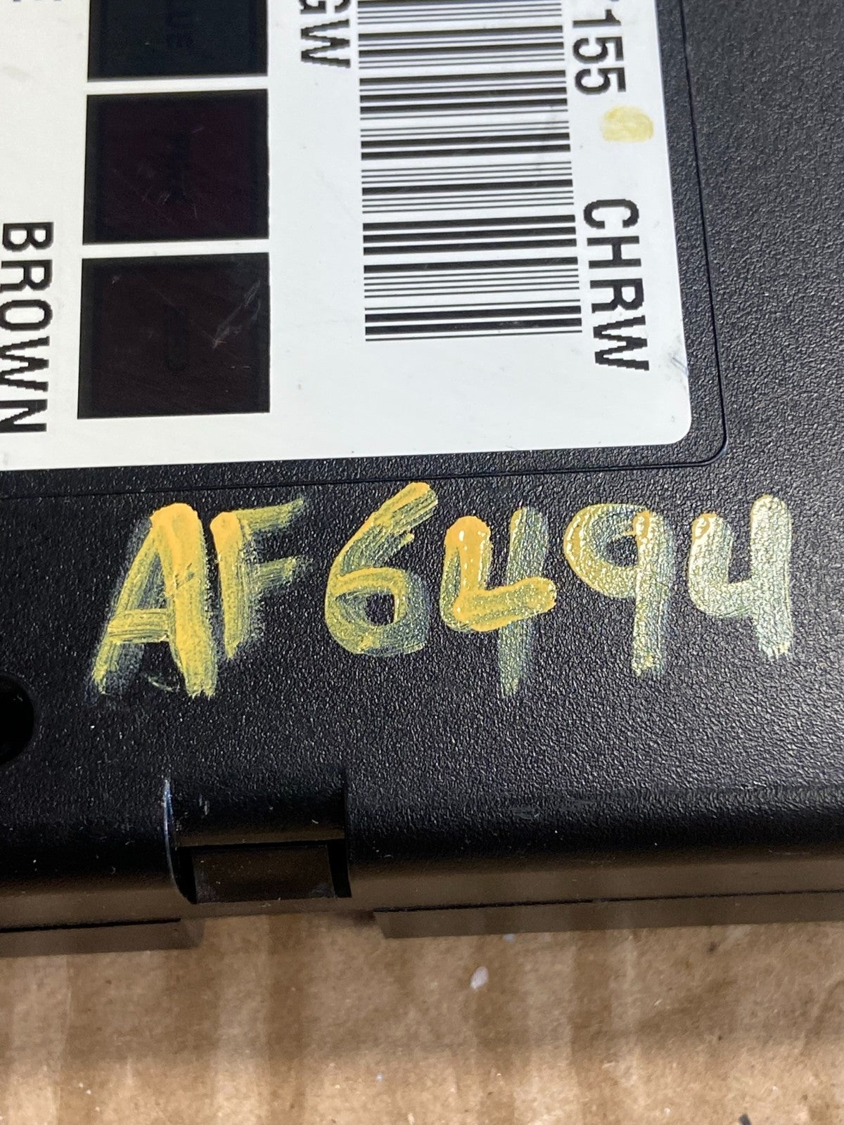 2000-2002 Silverado Suburban Tahoe Body Control BCM Module af6494 DG5