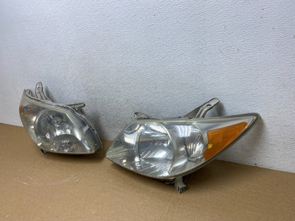2005 to 2008 Pontiac Vibe Left+Right Side Headlights Halogen AF9906 DW1