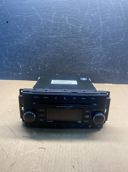 2007-2012 Chrysler Dodge Jeep Ram Radio CD MP3 AUX Receiver ah4778 DG0