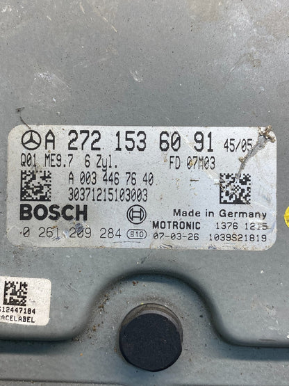2006 to 2007 Mercedes 3.5L ECU E350 ML350 R350 Engine Computer Module AG9353 DG2