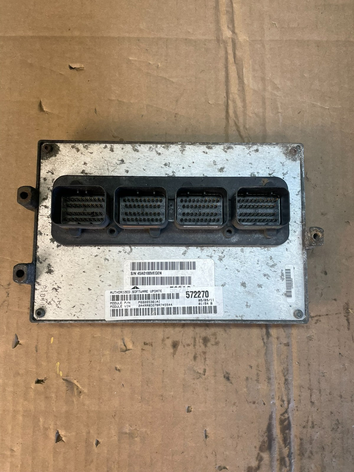 2011 Dodge Grand Caravan Town & Country ECU Engine Computer AC5484 DG1