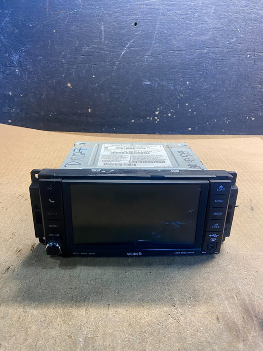 2008 2013 Jeep Dodge Chrysler Screen Display CD Player Satellite Radio Z5548 DG0