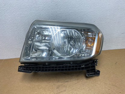 2009 2010 2011 Honda Pilot Left Driver LH Halogen Headlight AD6296 DW0