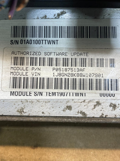 2008 Jeep Liberty Dodge Nitro 3.7L Engine Control Unit ECU ECM AD3464 DG2