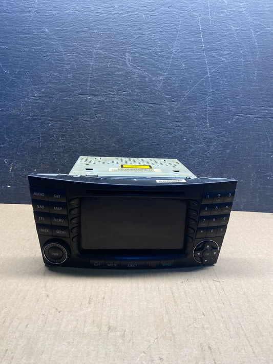 2003 2008 Mercedes E320 E350 Head Screen Display Radio CD Player Stereo ah18030