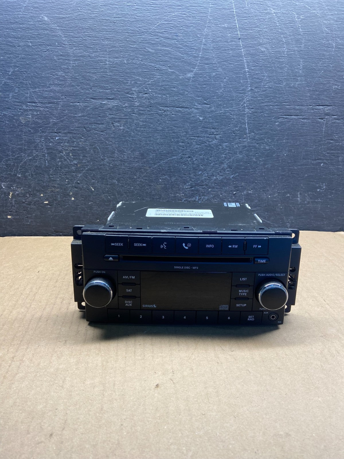 2007-2012 Chrysler Dodge Jeep Ram Radio CD MP3 AUX Receiver af9380 DG0