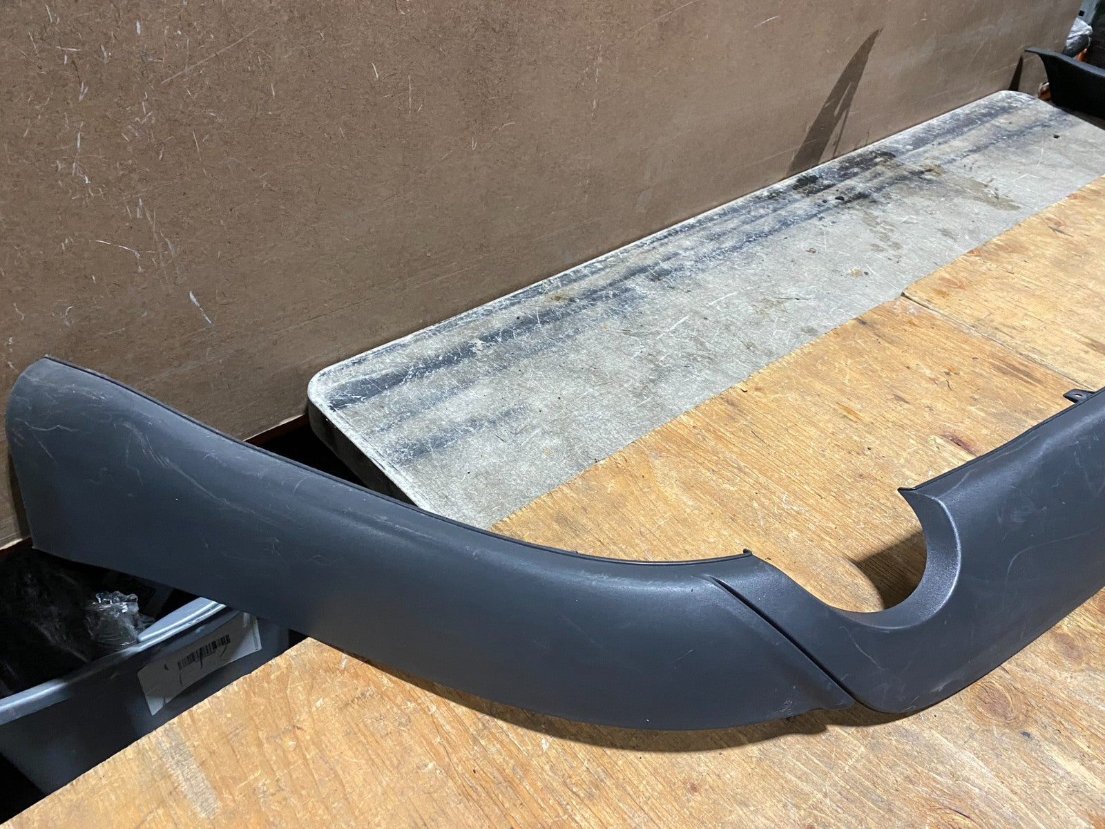 2009 to 2012 Lincoln MKS Rear Lower Bumper Cover Valance OEM X0303 PS1