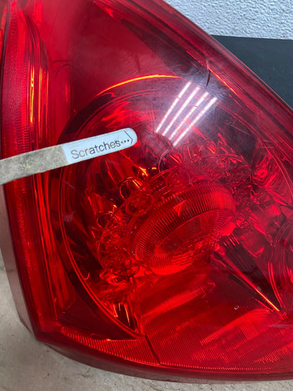 2008-2013 Infiniti G37 Coupe Left Driver LH Side Tail Light AF5088 LK3