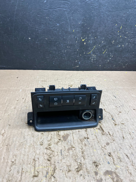2008-2012 Buick Enclave Center Console Switch Panel Bezel Power Outlet T8307 DG0
