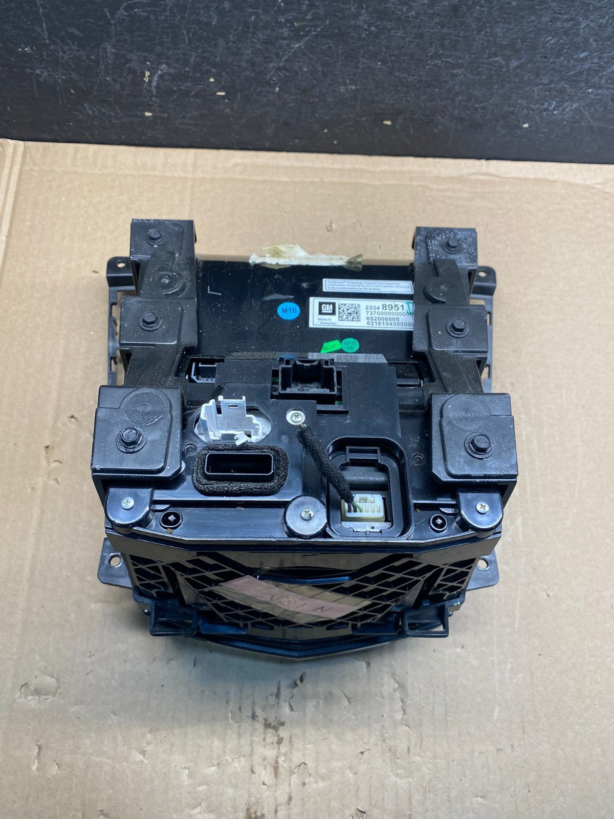2015-2019 Cadillac CTS XTS Heater Radio Climate Control Panel Bezel OE AE7933 DG5